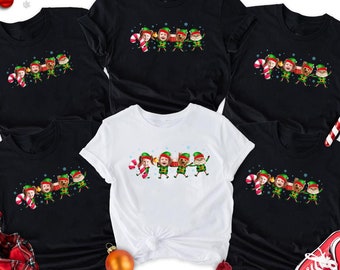 Family Custom Face Christmas Shirt, Funny Christmas Elf Custom Photo Shirts, Christmas Family Party Sweatshirt, Personalized Christmas Gift