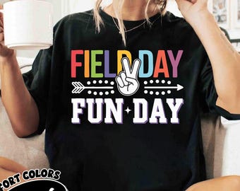 Field Day Fun Day Shirt, Last Day Of School Shirts, Happy Field Day Tee, Teacher Life Shirt, Gift For Field Day, Summer Shirt