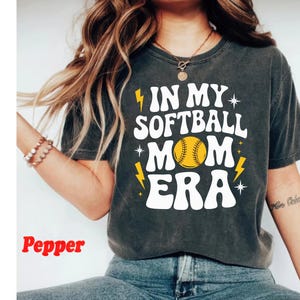 In My Softball Mom Era Shirt, Mothers Day Gift For Softball Mom, Gift For Softball Lover Mom Shirt, Mothers Day Shirt, Softball Season Shirt
