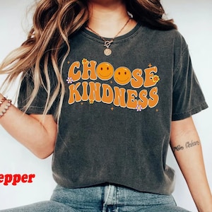 Comfort Colors® Choose Kindness Shirt Gift For Teacher, Daisy Shirt, Back To School Teacher Shirt, Be Kind Shirt, Teacher Shirts