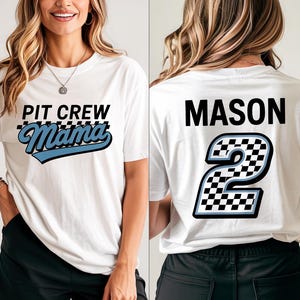 Race Car Birthday Family Matching Shirts, Two Fast Birthday Tshirts, Fast One Birthday, Pit Crew Mama Dada Sweatshirt, 2 Fast Boy Birthday