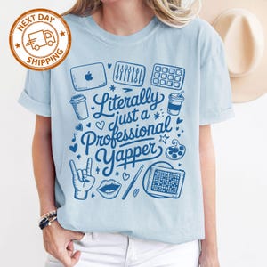 Speech Therapy Shirt Professional Yapper SLP Shirt Speech Shirt Speech Therapy Gift Speech Teacher SLP Gifts Speech Therapist Shirt Spring