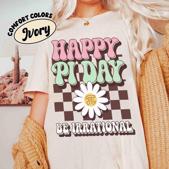 Happy Pi Day Shirt, Custom Name Funny Math Shirt, Math Lover Shirt, Gift For Math Teacher, Be Irrational Shirt, Math Teacher Shirt