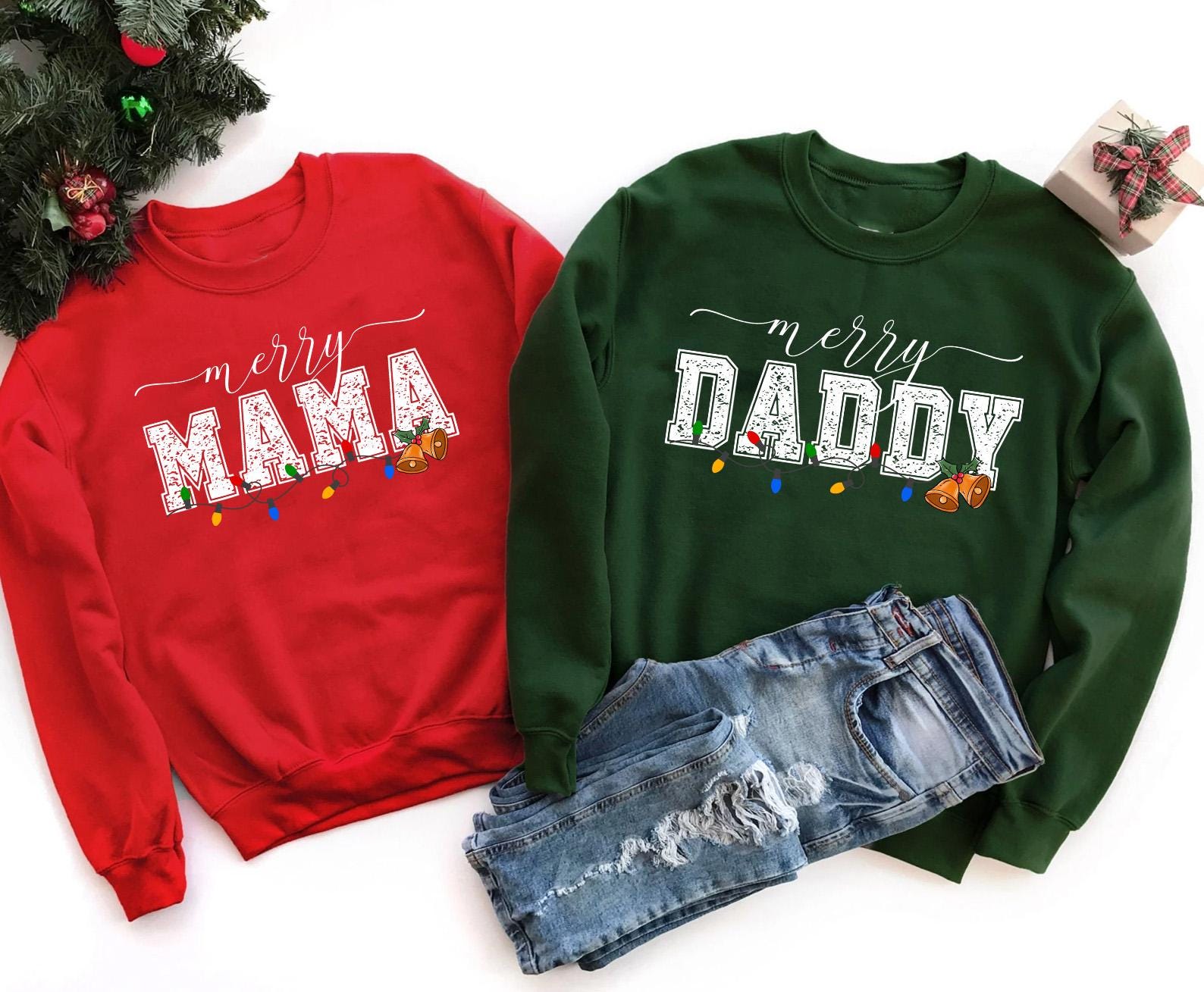 Family Christmas Pajamas, Mommy and Me Christmas Sweaters, Matching Christmas Shirts, Christmas Outfit, Matching Christmas Pajamas