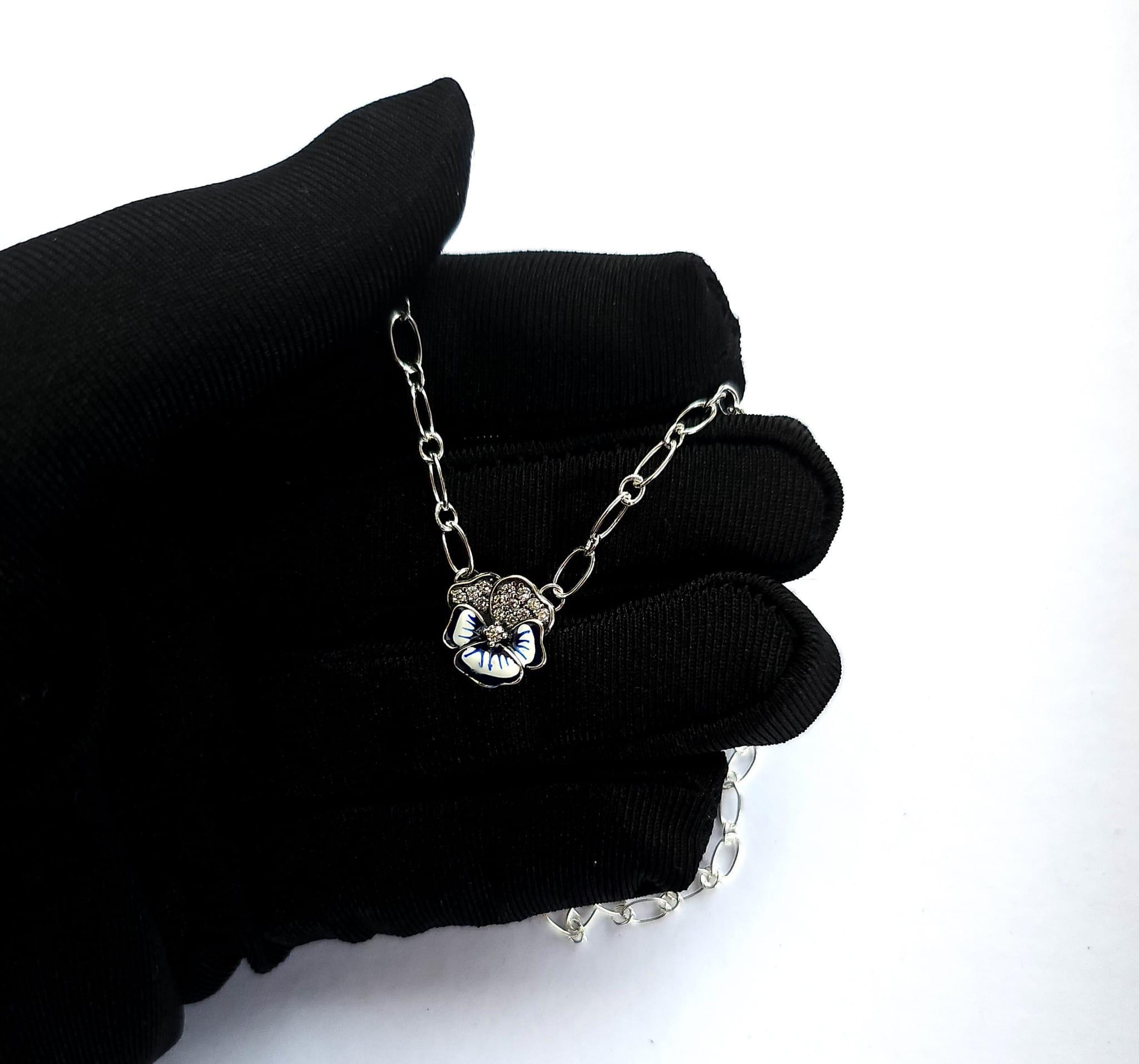 Orecchini Donna Argento 925 A Fiore Campanula - Gioielli Fatti A Mano, Regalo Per Mamma