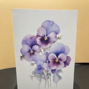 Digital Printable Blank Card, Blank Thank You Card, Blank Sympathy Memorial  Bereavement Remembrance Card, Blank 18th 21st  Birthday Card,