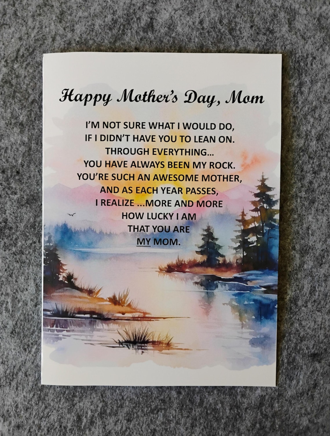 Digital Mothers Day Cards, Instant Mothers Day Cards, Mothers Day Card ...