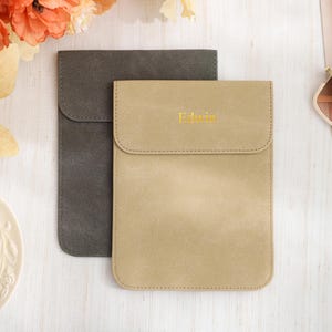 Customized Kindle Paperwhite Case, Kindle Soft Case, Kindle eReader Soft Leather Case Protective Sleeve, Kindle Accessories, Kindle Case 6 image 6