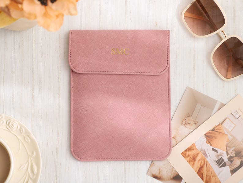 Customized Kindle Paperwhite Case, Kindle Soft Case, Kindle eReader Soft Leather Case Protective Sleeve, Kindle Accessories, Kindle Case 6 image 8