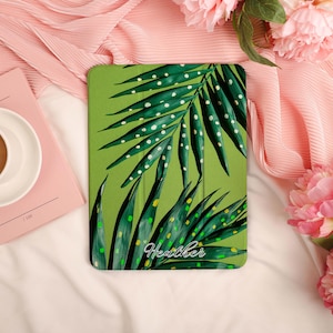 Palm Frond Personalized iPad case for iPad 8/9/10, iPad Air 3/4/5, 2022 iPad Pro Case, iPad 10.2&quot; 10.5&#39;&#39; 11&quot; 12.9&#39;&#39;, iPad mini 6, Air 5