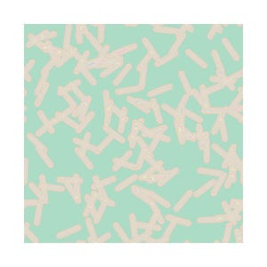Modernes Pastell Serenity - seidenmattes Poster