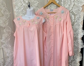 Nightgown and robe set – new with tags from old stock