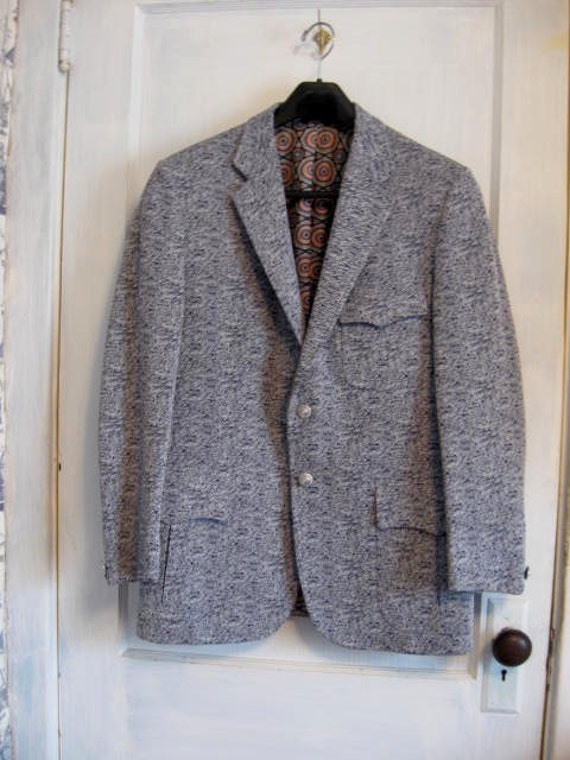 Items similar to Vintage Mens Polyester Suit Jacket on Etsy