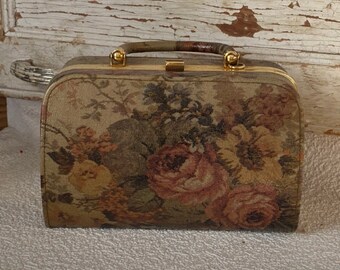 Floral Purse handbag vintage fashion pocketbook