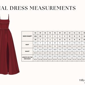 PDF Digital sewing pattern. Maxi dress pattern. Easy beginner pattern 12 sizes: US 00-20, EU 30-52. Step by step easy sewing instructions. Sewing tutorial. Evening gown with slit digital pattern. The Christel maxi dress digital PDF sewing pattern package includes 4 PDF files:A4 paper size pattern for home printing, US paper size pattern for home printing, A0 paper size pattern for print shop printing and Pattern instructions file with size chart, cutting and printing layout, pattern pieces.