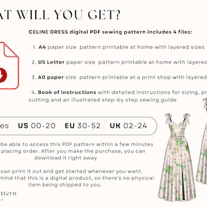 PDF Digital sewing pattern. Corset dress pattern. Easy beginner pattern 12 sizes: US 00-20, EU 30-52. Step by step easy sewing instructions.
Evening Bustier Dress Sewing Pattern| Slit Dress Pattern| Corset Dress Pattern|  Wedding Dress| Plus Size Sewing Pattern| US 00-20