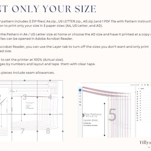 Print only your size and save time and ink