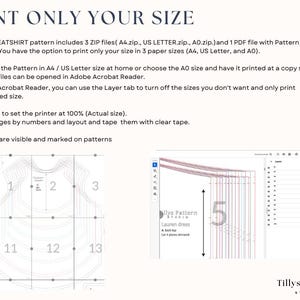 How to print only the size you need and save time and ink