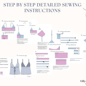 Detailed sewing tutorial. Step by step sewing guide.