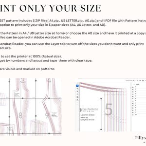 Print only your size and save time and ink