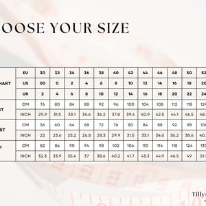 Choose you size