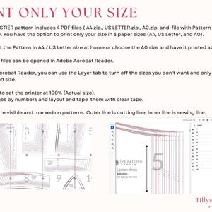 Print only your size and save time and ink