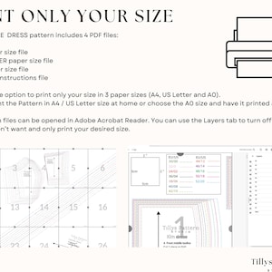 PDF Digital sewing pattern. Maxi dress pattern. Easy beginner pattern 12 sizes: US 00-20, EU 30-52. Step by step easy sewing instructions. Sewing tutorial. Evening gown with slit digital pattern. The Christel maxi dress digital PDF sewing pattern package includes 4 PDF files:A4 paper size pattern for home printing, US paper size pattern for home printing, A0 paper size pattern for print shop printing and Pattern instructions file with size chart, cutting and printing layout, pattern pieces.