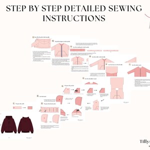 Oversized Zip Up Hoodie Sewing Pattern| Women Hoodie Pattern| Zipper Jacket Pattern| Loungewear Pattern| Zipper Hoodie| Sewing tutorial

Oversized Hoodie step by step sewing instructions. Sewing tutorial.