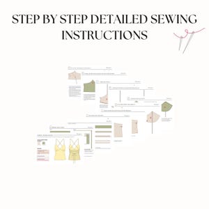 Step by step easy sewing instructions. Sewing tutorial. Step-by-step illustrated sewing tutorial.