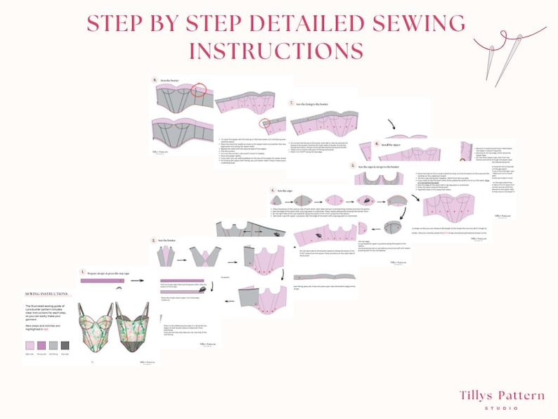 Sewing tutorial. Step by step sewing tutorial.