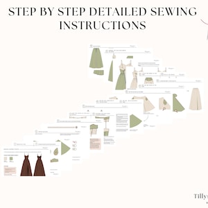 Illustrated sewing tutorial on 35 pages.