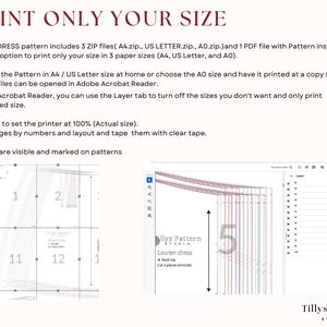 How to print only the size you need and save time and ink