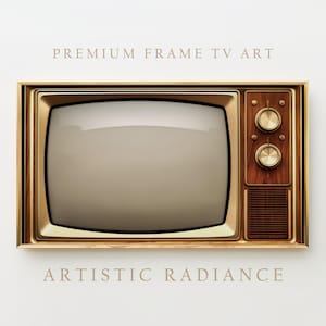 Vintage Frame Tv Art Digital File, Retro Frame Tv Art Download, Vintage Tv Art for Frame Tv, Digital Frame Tv Decoration File