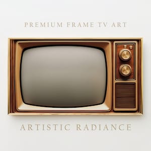 Vintage Frame Tv Art Digital File, Classic Retro Tv Art for Frame Tv, Mid-Century Tv Art Print, Frame Tv Art Download, Vintage Tv Art