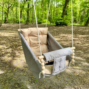 Schaukel für Mädchen, Babyschaukel, Kleinkindhängematte, Patingeschenk, Indoorschaukel, Outdoor-Babyschaukel, Hängeschaukel, Neugeborenenschaukel, Taufgeschenk