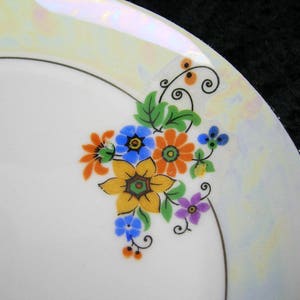 Placa de gabinete redondo de porcelana bávara Leh Scherzer | Etsy