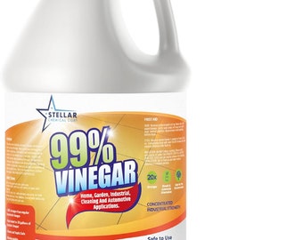 99% Pure Vinegar – Natural Concentrated Cleaner, 1 Gallon