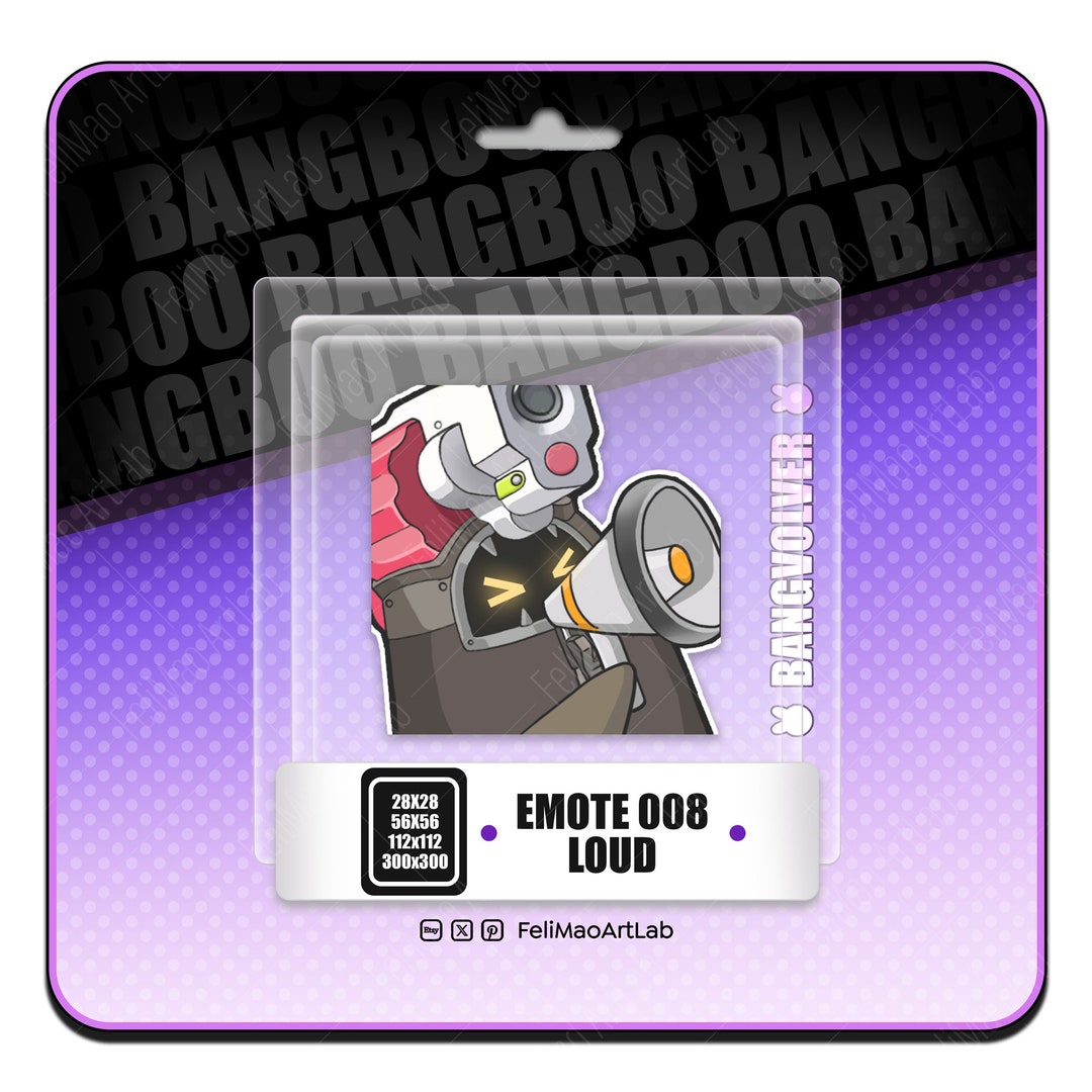 Bangvolver Loud Emote Twitch / Discord / Stream / Vtube / ZZZ Zenless ...