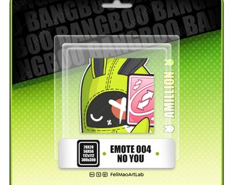 Amillion Bangboo No You Emote Twitch / Discord / Stream / Vtube / ZZZ Zenless Zone Zero