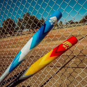 Fire Or Ice Plastic Baseball Bat - Novelty Baseball Bat - Baseball Gift