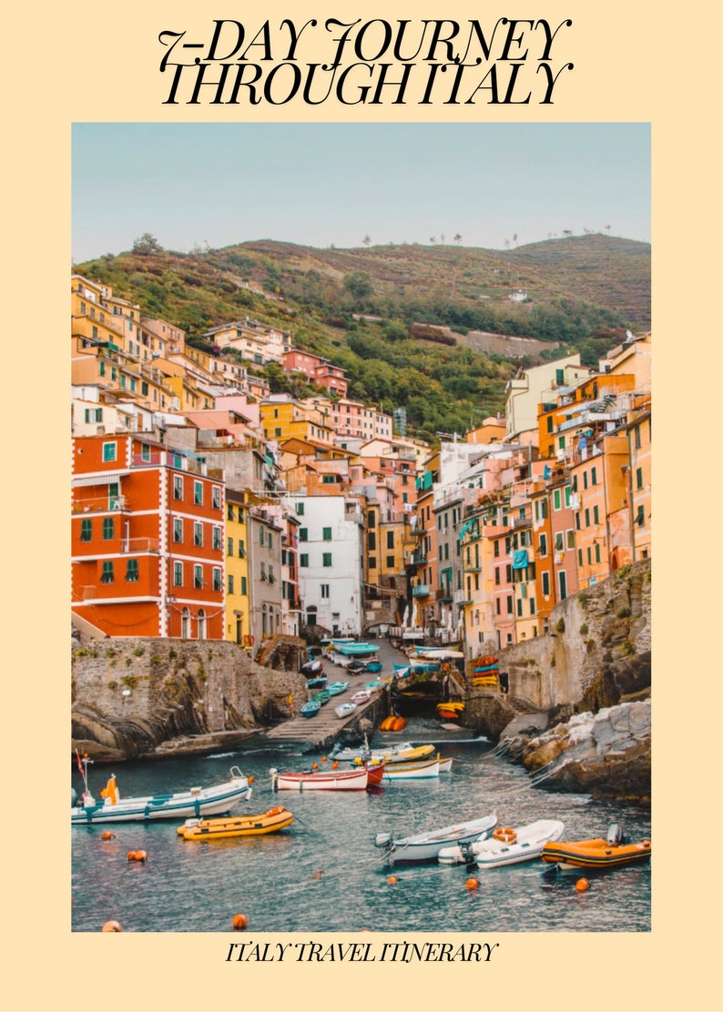 Italy Travel Itinerary, Travel Itinerary, Backpackers Guide to Travel