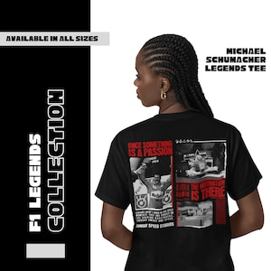 MICHAEL SCHUMACHER TEE - f1 legends t-shirt