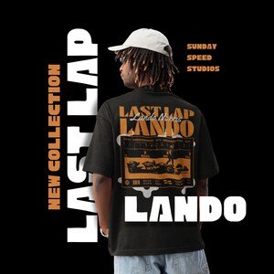 LANDO NORRIS T-SHIRT - f1 last lap lando mclaren t-shirt