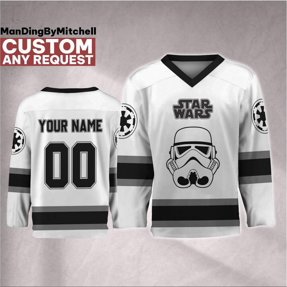 Maillot De Hockey Star Wars Stormtrooper – Taille Jeunesse XL, Collector