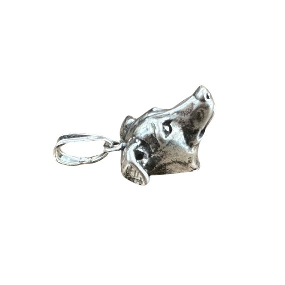 SS Greyhound Bark Beads Pendant - image 3