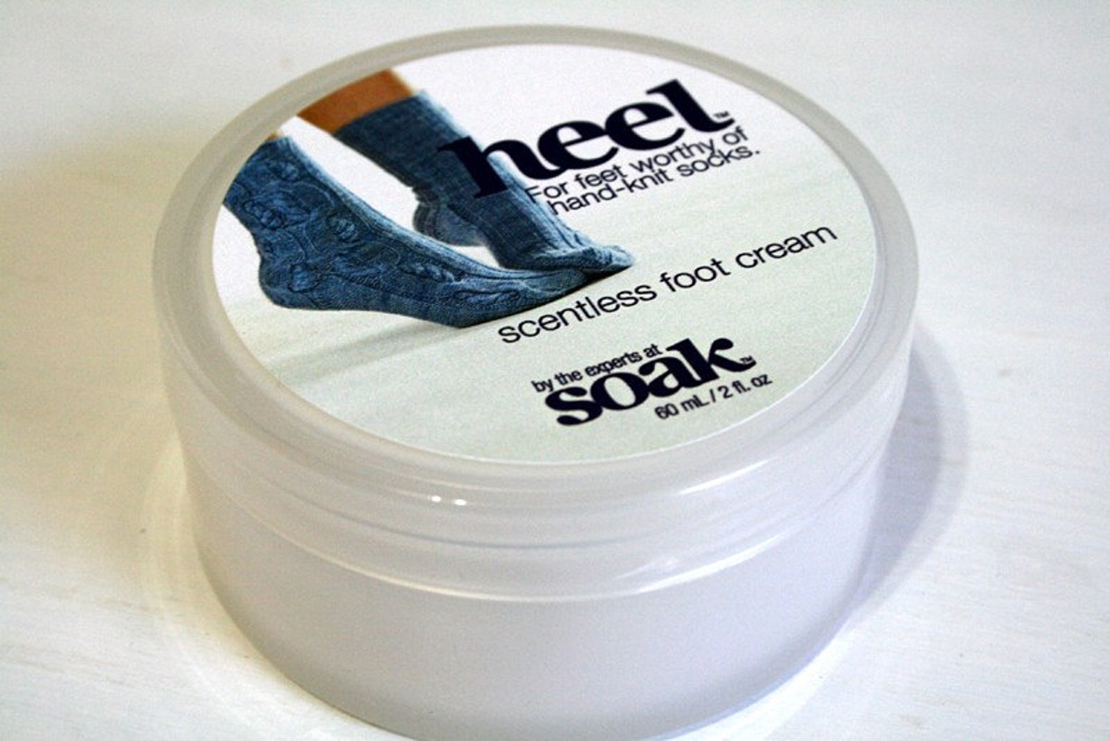 HEEL Foot Cream by SOAK Scentless Etsy