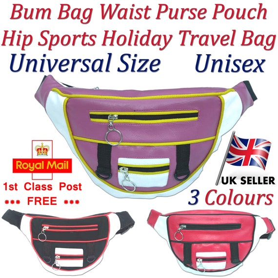 Ladies Women Multicolor Bum Bag Waist Purse Pouch Hip Fanny Pack Sports Travel Etsy UK