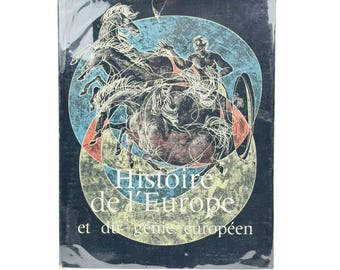 Histoire de l'Europe Robert Laffont 1959 Illustrated