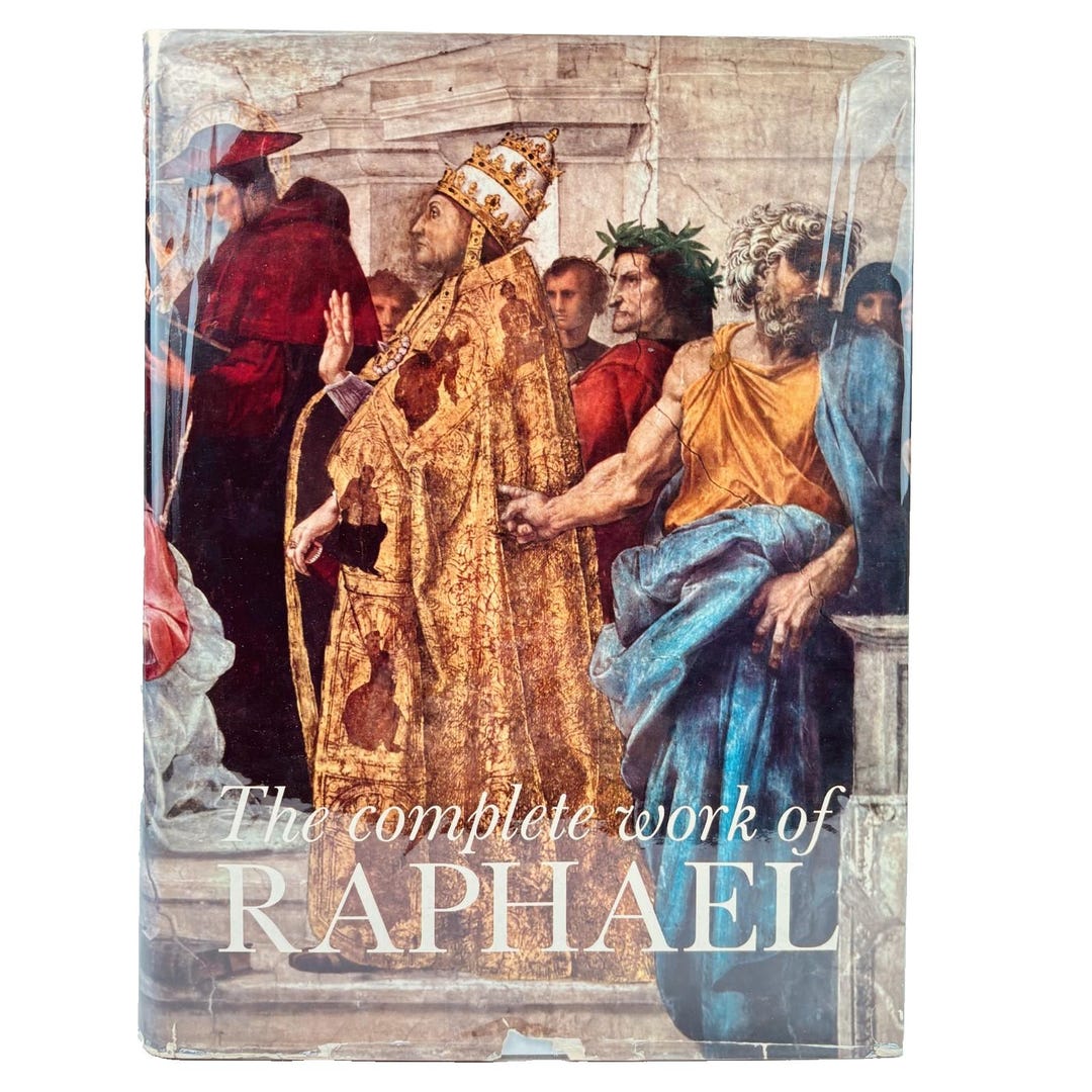 The Complete Work of Raphael 1969 Art 15 X 11 Folio Hardcover Coffee ...