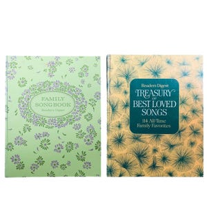 Reader&#39;s Digest Treasury of Songs - Piano Guitar Organ Flute & Voice - Set of 2